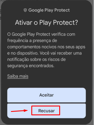 Passo 7 da instalação do App Liberal Vibe